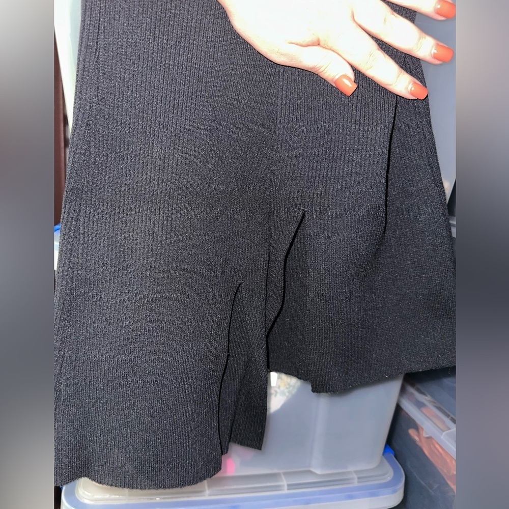 Adidas by Stella McCartney Black athletic pants L Gym activewear designer - Picture 2 of 13